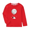 Boys Long Sleeved Shirt Astronaut Funny T-shirt Spring Autumn Cotton Clothes Kid Spaceman Fashion Tops 3