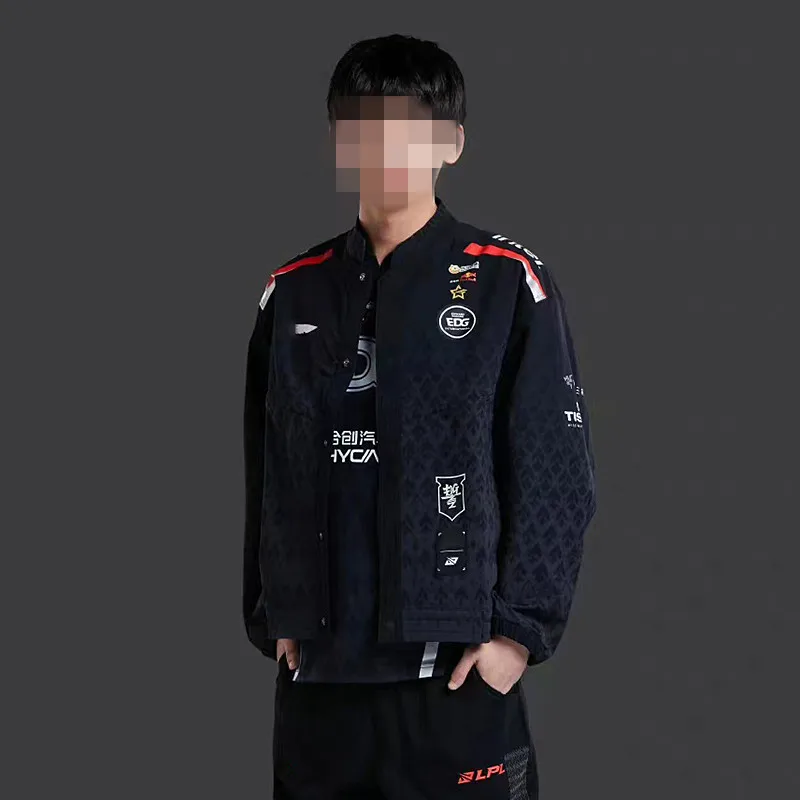 Stock Game Lol Team Edg 2023 Lpl Players S11 World Champion Lng Uniform Felpa Con Cappuccio Maglione Cappotto Stessa Giacca Taglie Forti M-3Xl Nuovo