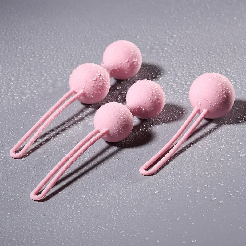 Kegel Balls Set Safe Silicone Smart Ball Kegel Ball Ben Wa Vagina Tighten Exercise Machine Vaginal Geisha Sex Toys For Women