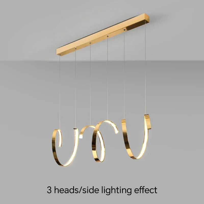 

Modern LED Pendant Light Chandelier for Living Dining Room Kitchen Island Luxury Irregular Hanging Lamp Lighting Fixture Luster