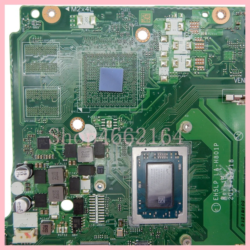 Laptop Motherboard para Acer Aspire La-h801p Ym3000 R53500 R7-3700 Cpu A31542 A515-43 A315-42g A515-43g - Imagem 5