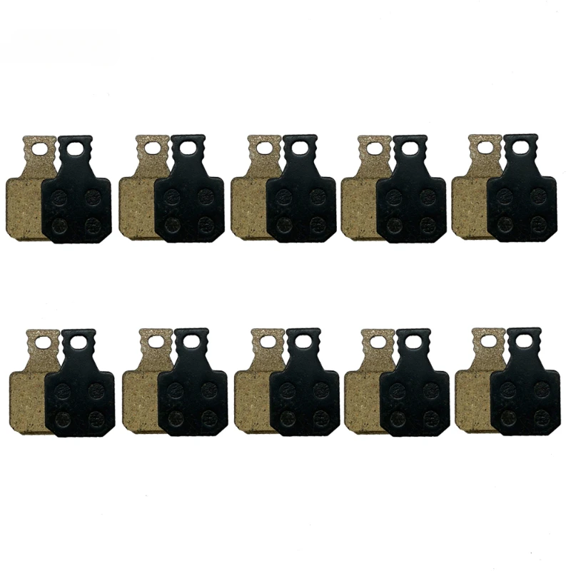 Resin Disc Brake Pads 10/20/30/40/50 Pairs Organic Resin Bicycle Disc Brake Pads for Magura M5 M7 MT5 MT7 SH901 Parts MTB Mountain Bike Brake Pads