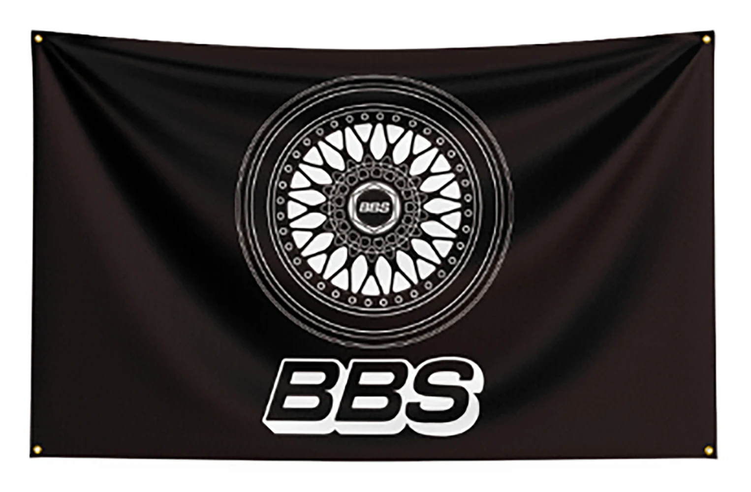 FLAGDOM 90X150CM 3X5FT BBS 旗ポリエステルプリント自動車部品バナー