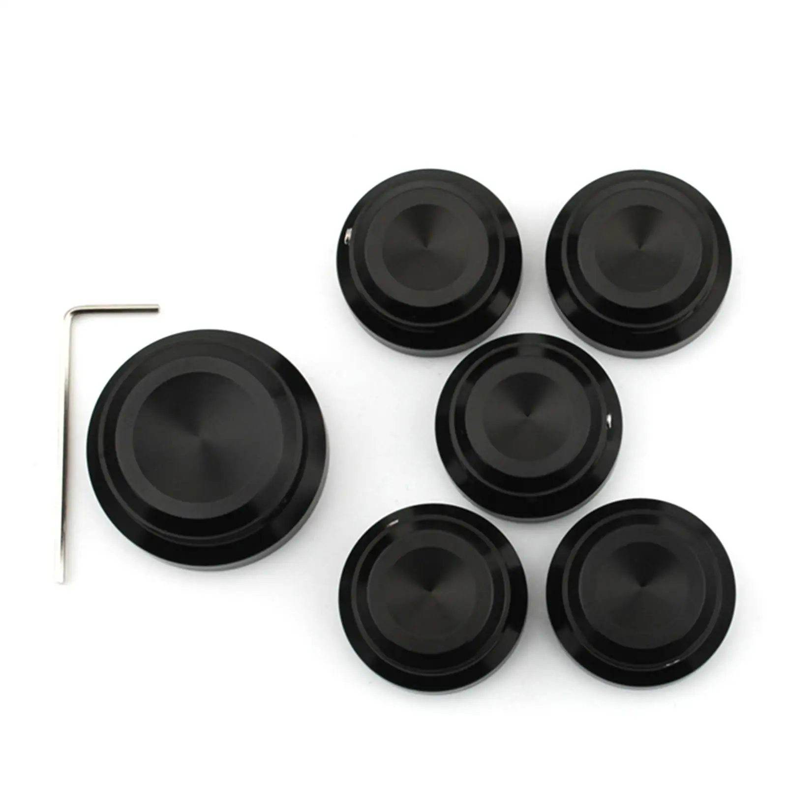 6X Copri Dado Moto Tappo Dado Bullone Caps Per Sportster S 1250