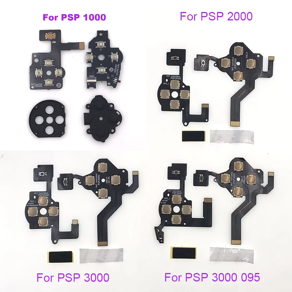 1 Set For PSP 1000 2000 3000 L R Left Right Button PCB
