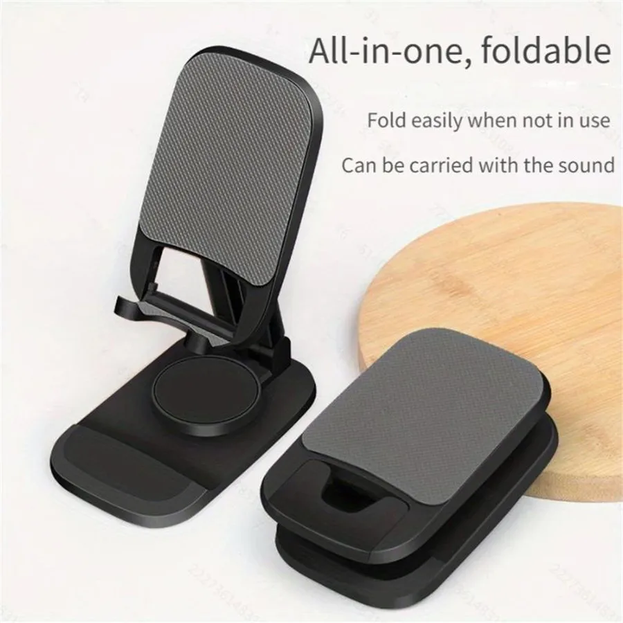 New stand mobile phone desktop folding mobile phone stand tablet PC universal watch TV live portable stand