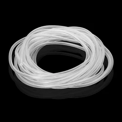 Premium Transparent Food Grade Silicone Rubber Hose - Flexible & Nontoxic Clear Tubing - ID 1.5mm OD 5.5mm (Transparent)