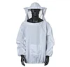 Protective Beekeeping Jacket Veil Smock Equipment Beekeeping Hat Sleeve Beekeeper Suit Apiculture Bee Dress 1