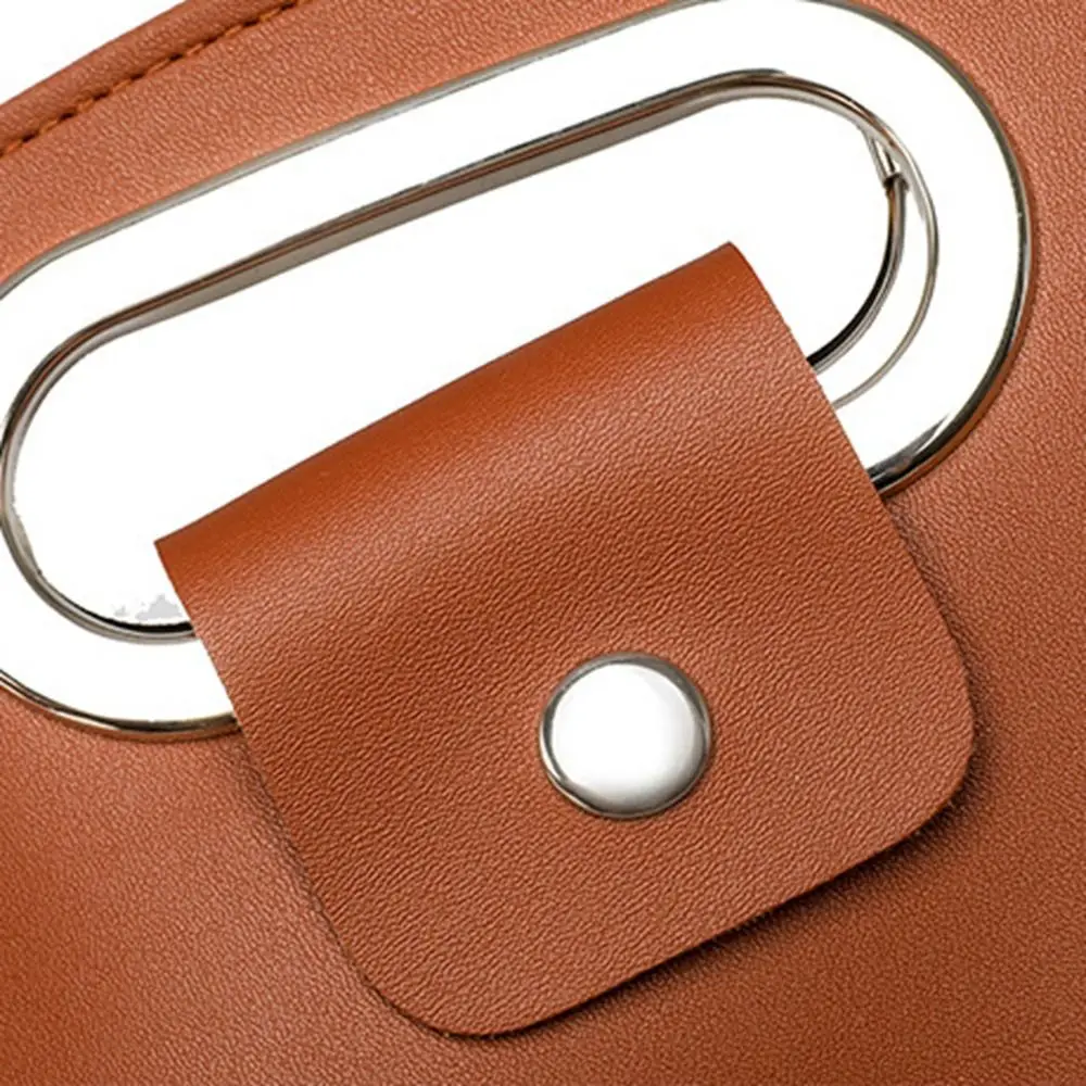 Borsa Casual in PU per Documenti da Ufficio, Grande Capacità, Tinta Unita, Borsa per Computer, Borsa a Mano, Borsa per Laptop, Borsa Portadocumenti da Viaggio - immagine 3