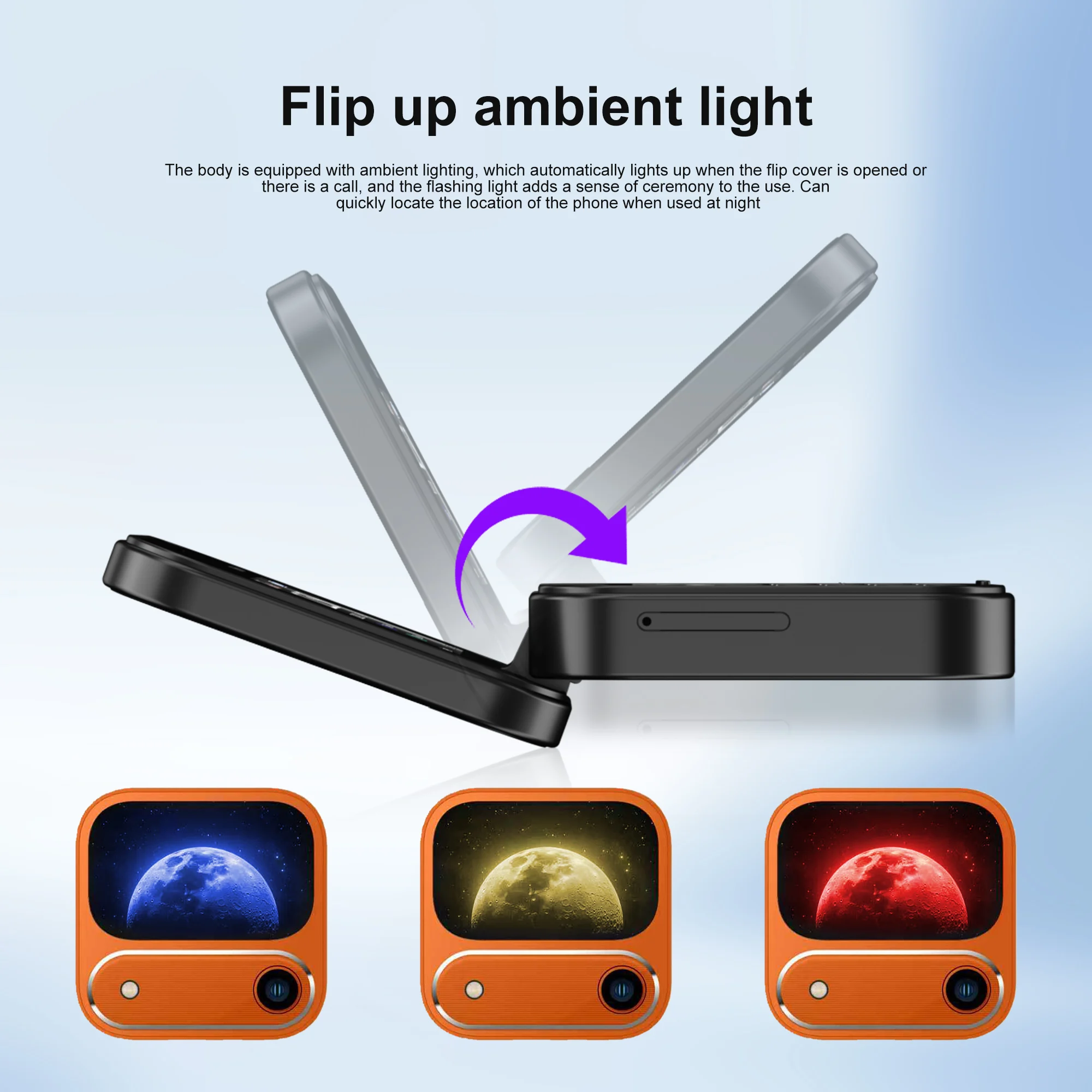 SERVO i17 Air Mini Foldable Mobile Phone Dual SIM Card Speed Dial Magic Voice Blacklist FM Radio MP4 Player Small Flip Cellphone