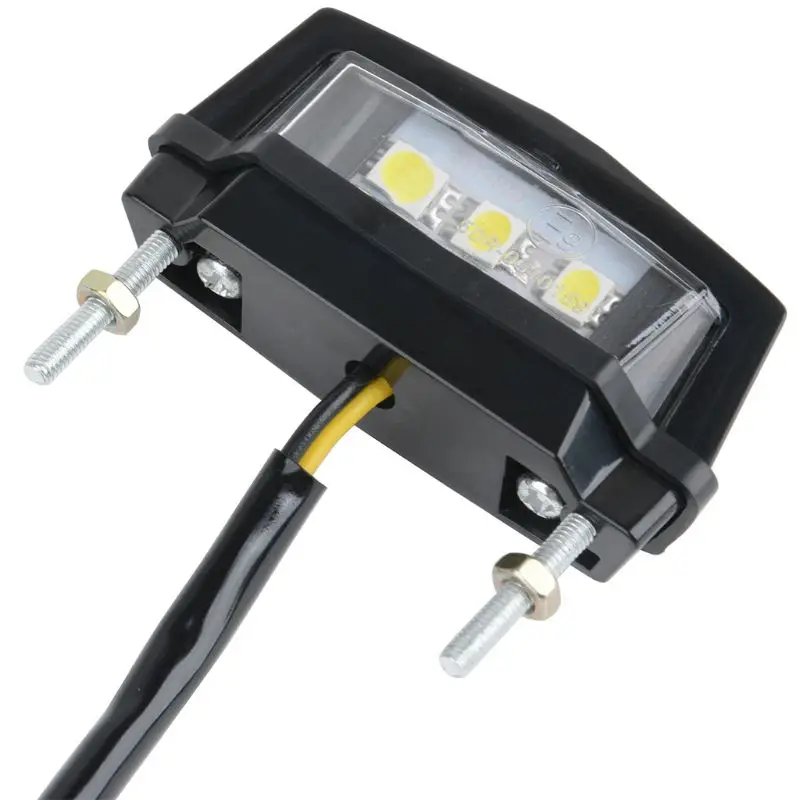 202312V 오토바이 라이센스 플레이트 LED 라이트 KTM 250XC 250XC-F 250XCF-W 250XC-W 250EXC EXC-F 350EXC-F
