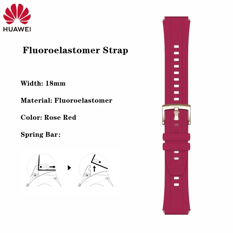 Huawei GT5 Pro 42mm Leather Watch Band - Premium Nylon & Vegan Leather Composite Strap