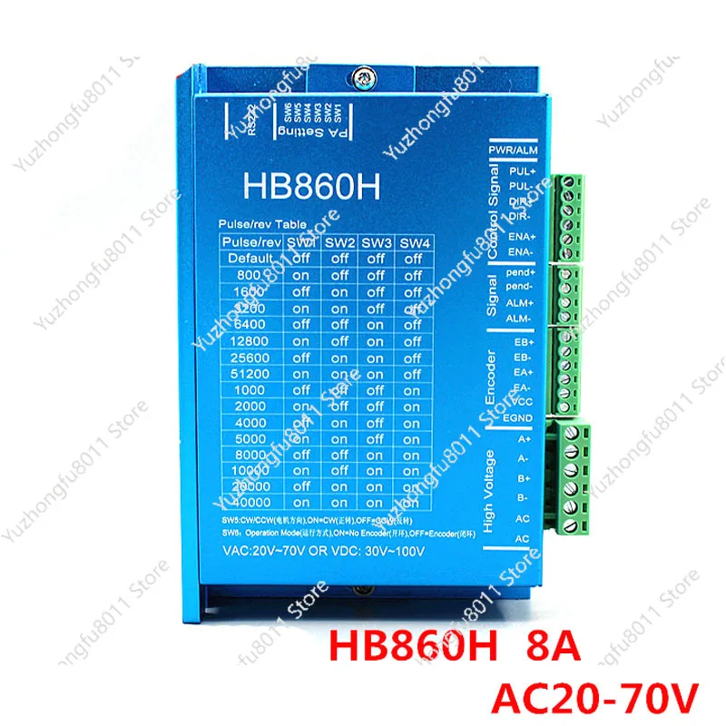 클로즈드 루프 스테퍼 모터 드라이버 HB860H 네마 86 클로즈드 루프 스테퍼 모터용