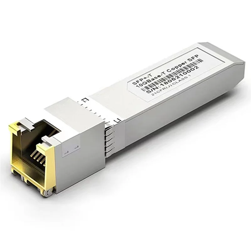 

BLIY SFP-10G-T-S совместимый трансивер, 10G SFP + RJ-45 1,25/2,5/5/10G-T CAT.6A медный Трансивер