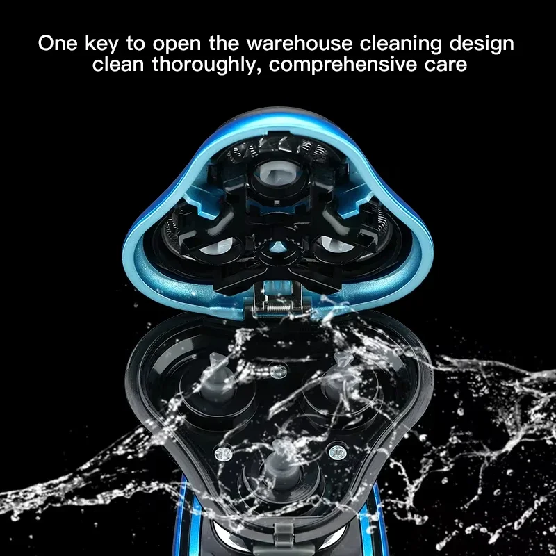 Xiaomi MIJIA electric shaver Rotary Razor Beard Trimmer Rechargeable Hair Cutting Shaving Machine Clipper For Men Waterproof