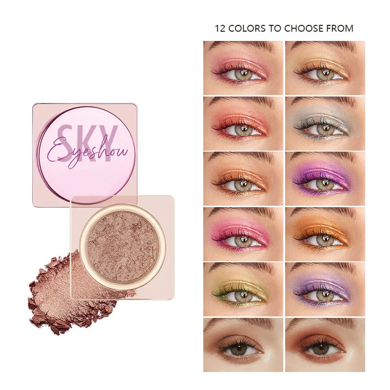 

1 PCS Monochrome Eyeshadow Cream Eye Concealer Base Makeup Smoky Purple Matte Eyeshadow Primer Skin Tone Long Lasting Waterproof