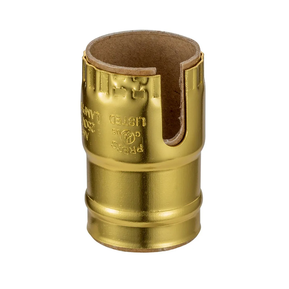 Bakelite Lamp Holder E26 E27 Screw Bulb Aluminum Brass Lamp Holder with Knob Switch Table Lamp Floor Base 1pcs