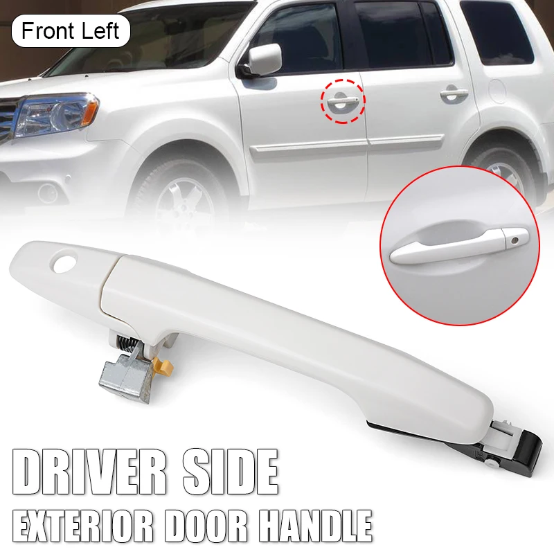 Front-Left-Exterior-Door-Handle-For-Honda-Civic-2006-2011-Pilot-2009