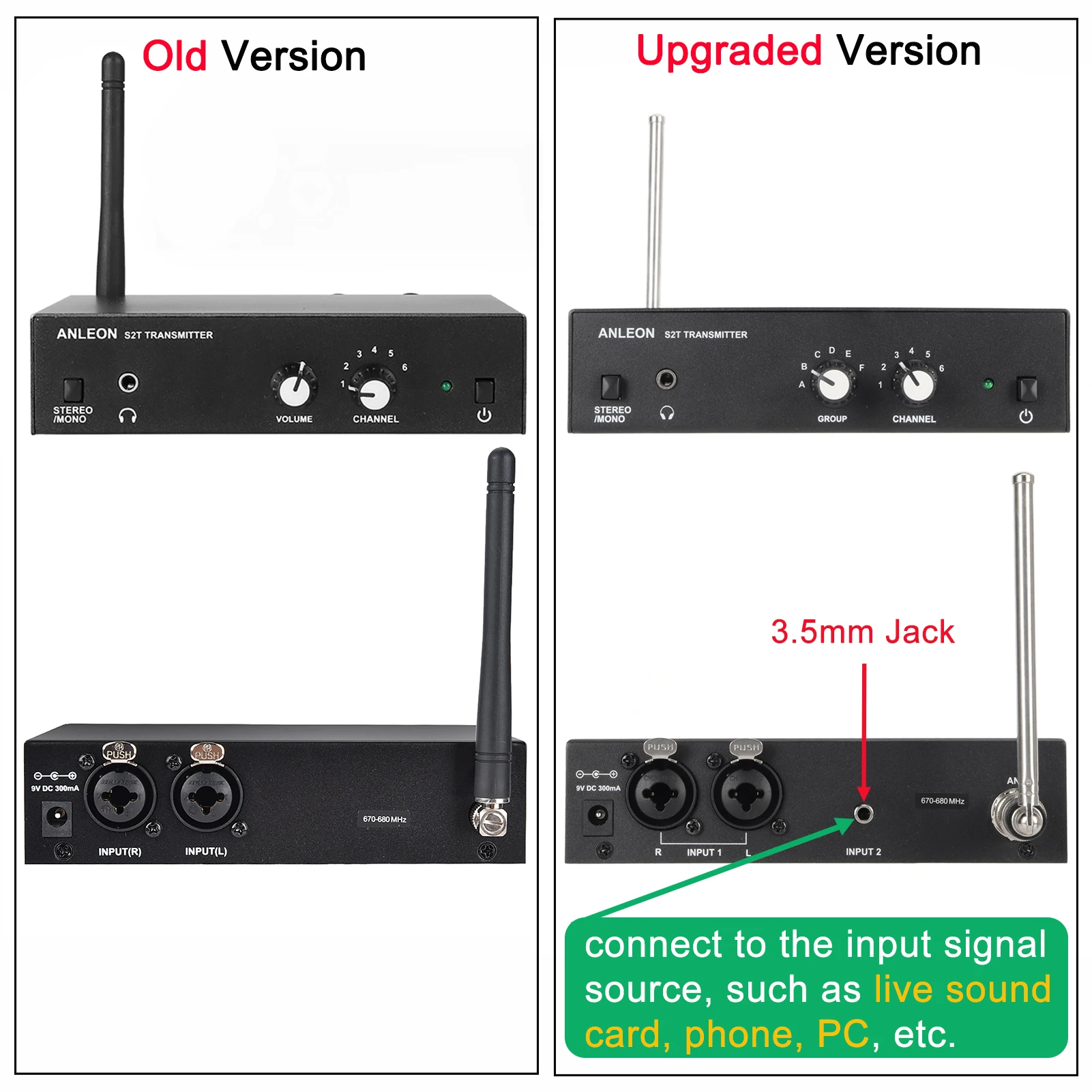  ANLEON S2 UHF ׷  ̾  ý,  ͸,    , 670-680MHZ