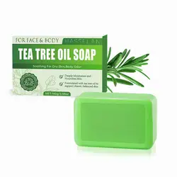 Revitalizing Tea Tree Oil Soap Bar - Natural Skin Cleanser (100g)