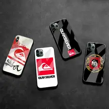 

Surf and Skateboard QuiksilverS Phone Case Tempered Glass For iPhone 13 12 Mini 11 Pro XR XS MAX 8 X 7 Plus SE 2020 cover
