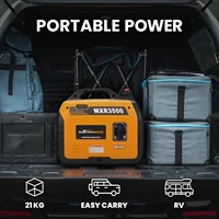 Générateur d'onduleur Portable Compact et puissant de 3500 watts, léger et silencieux pour camping-car 2