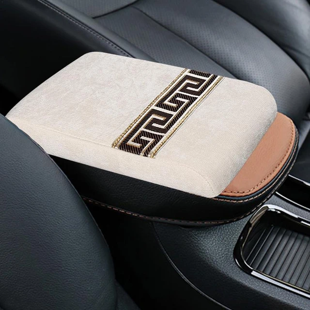 Car Armrest Pad Central Console Box Mat Cushion Pillow Cover For