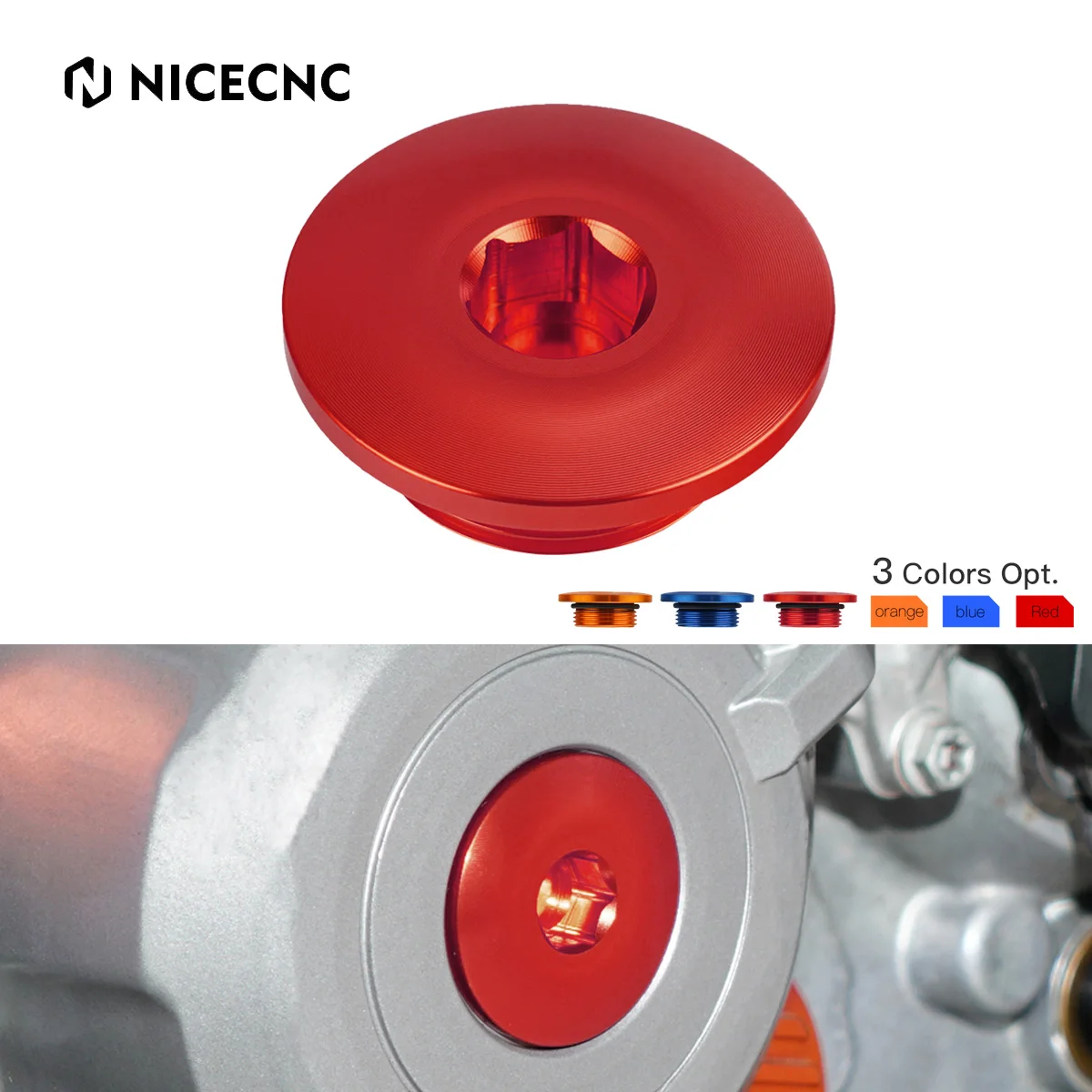 

NiceCNC Крышка зажигания двигателя для GasGas EXF ECF MCF 250 350 450 250F 350F 2021-2023 ES SM 700 2022 2023 KTM EXCF XCF SXF