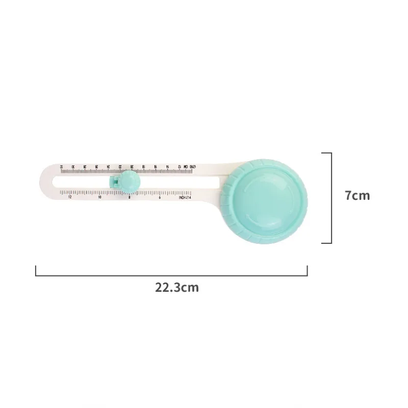 Adjustable Circle Cutters Round Cutting Compass Knife Patchwork Gauge Scrapbooking Cutters DIY Handicraft Paper Cards paper cutter circular cutter