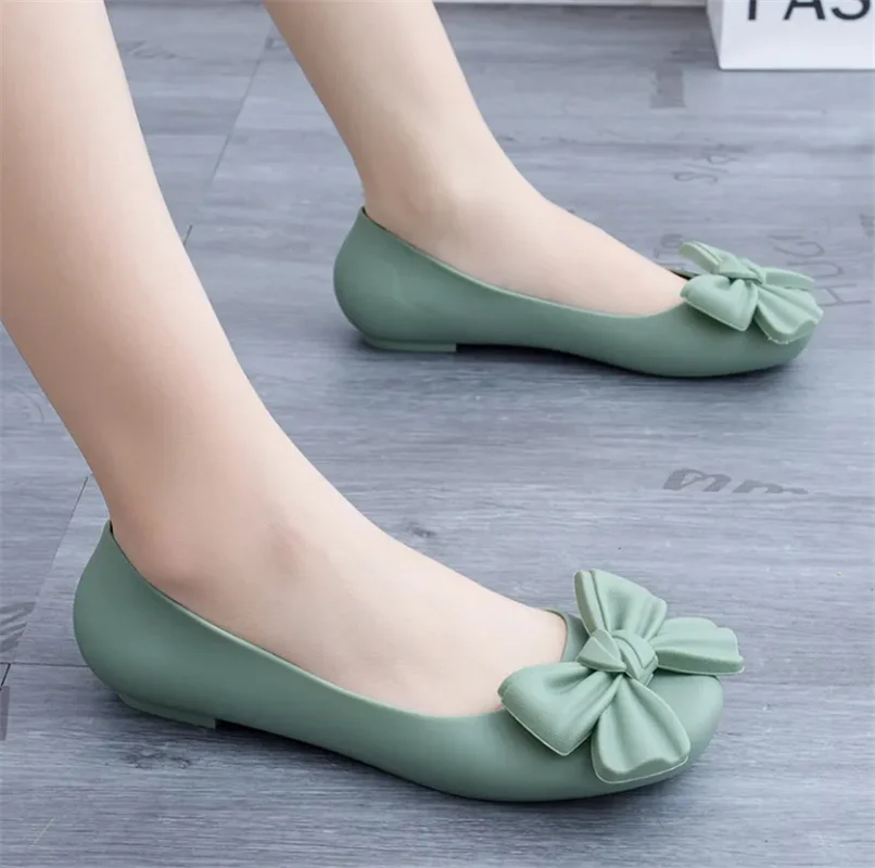 

Sapatos Femininas Women Casual Sweet Wine Red Spring Slip on Flat Shoes Lady Fashion Black Rubber Anti Skid Beach Flats F9176