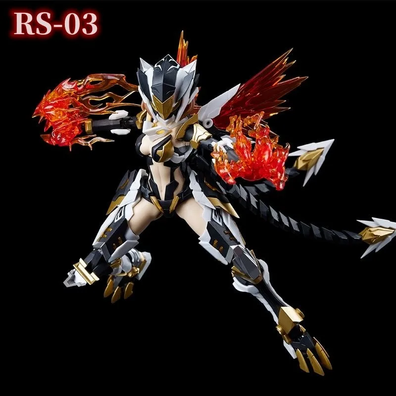 

MS General RS-03 RS03 Tiger OF Shadow OX 1/10 Scale Mecha Girl Assemble The Model Action Figure Toys