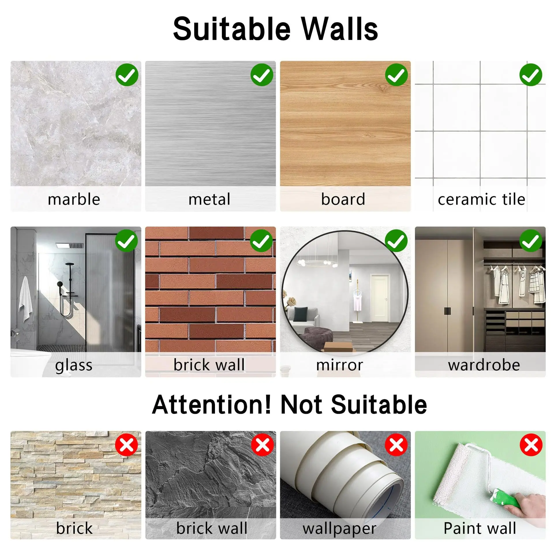 10Pcs Self-Adhesive Strong Hooks Bathroom Towel Clothes Transparent Sticky Hooks Key Holder Multi-Purpose Kitchen Wall Organizer