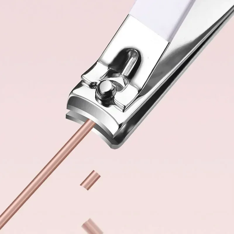 Gradient Nail Clippers Set Ultra Sharp Sturdy Fingernail Cutters Professional Nail Clippers Pedicure Care Tools 4pcs