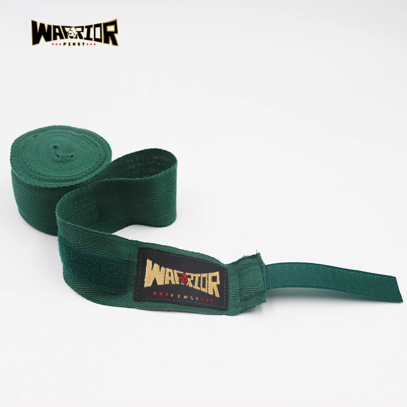 100% 코튼 복싱 핸드 랩, MMA 무에타이 킥 복싱 핸드랩, 훈련 붕대, 3M, 5M 길이, 팩당 2 개