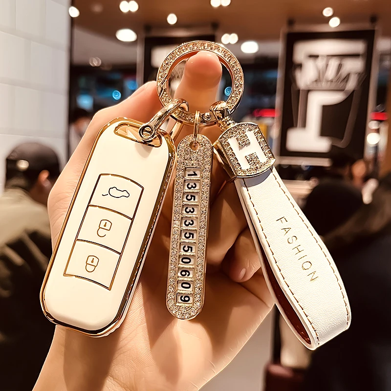 Tpu Car Remote Key Case Cover Protect Shell Bag Per Gac Trumpchi Gs Ga3 Ga3S Ga5 Ga6 Gs4 Gs8 Gs5 Gs3 Ga4 Gs6 Accessori