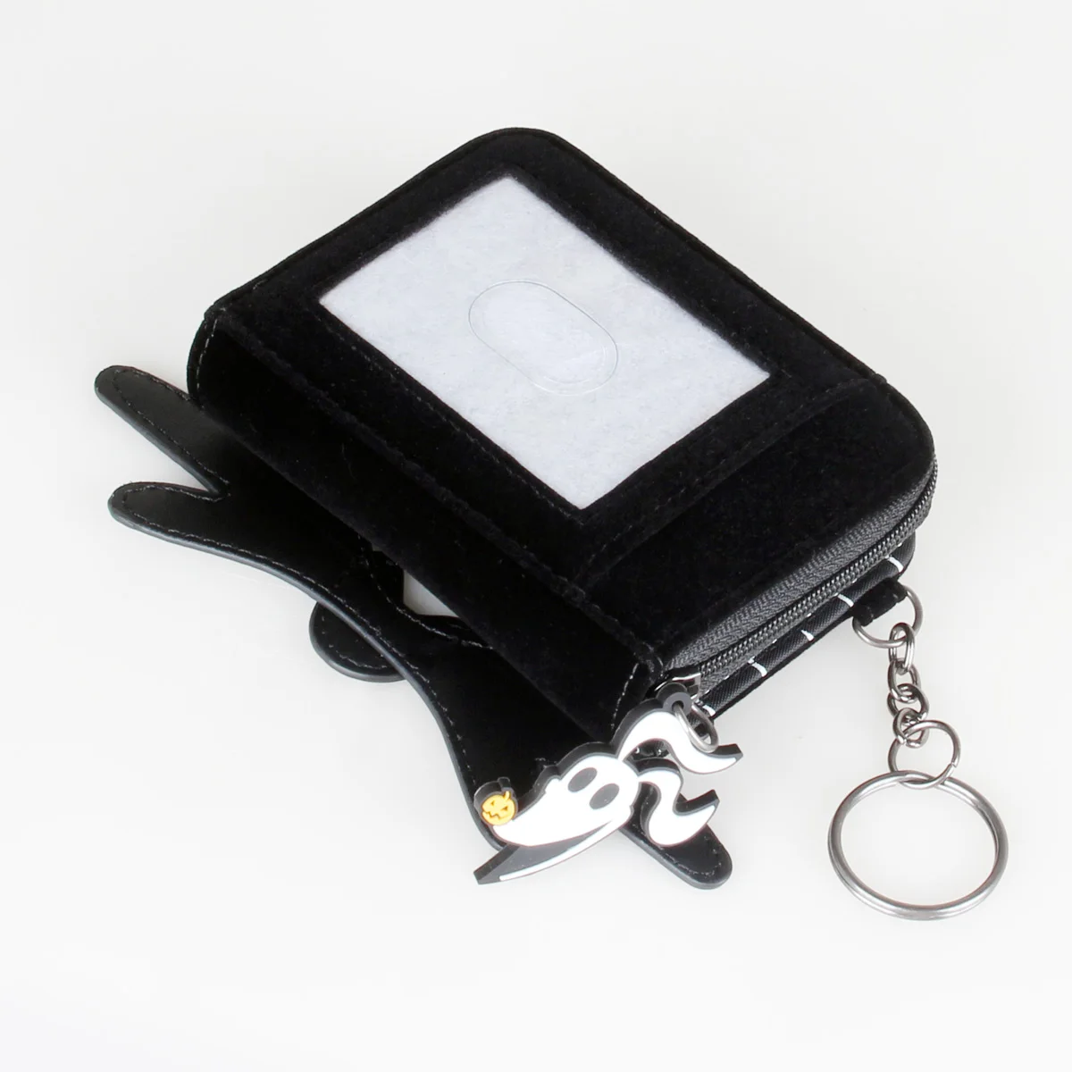 High quality luminous women's wallet, stylish personalized card clip Halloween gift