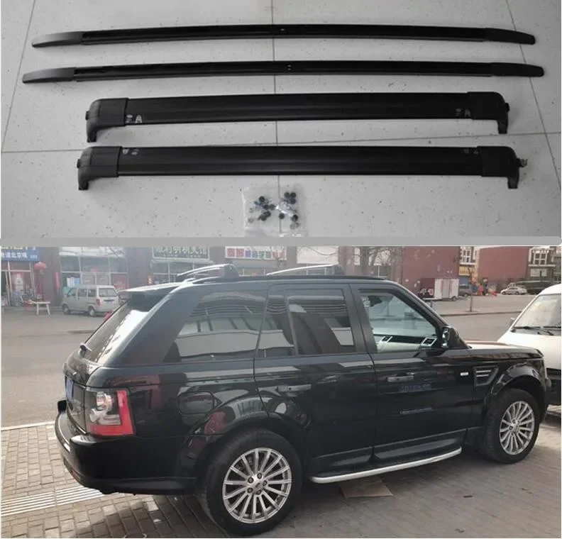 

Roof Racks Fit For Land Rover Range Rover Sport 2006-2013 Top Roof Rack Rail Luggage Cross Bar Aluminum Alloy