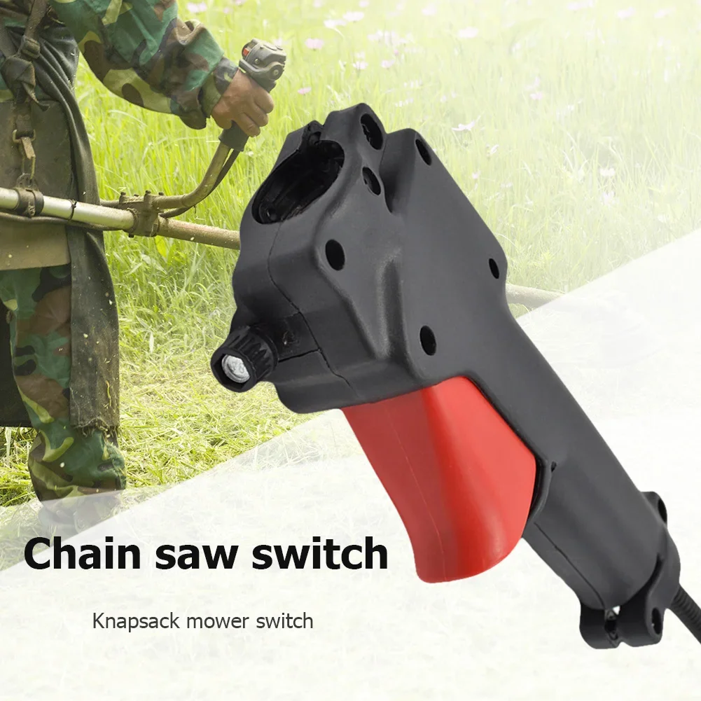 1/2PCS 26mm Handle Switch Throttle Trigger Cable Lawn Mower Handle Trigger for Strimmer Trimmer Brush Cutter with Switch Cable