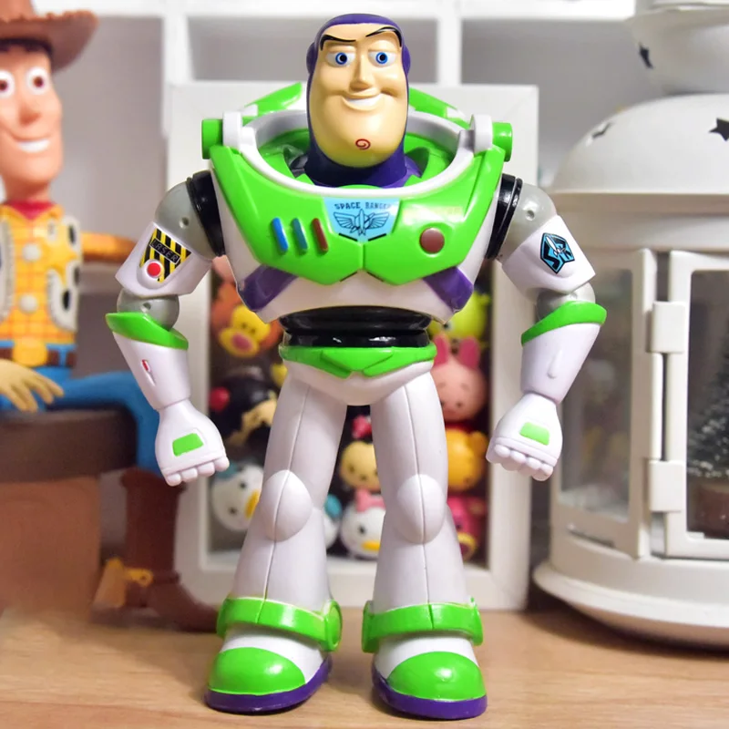 Kawaii Disney Toy Story Buzz Light Year Action Figure Toys Cute Buzz Light Year Bambole Anime Giocattolo Regali Di Natale Per Bambini