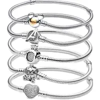 Perle pendentif en argent sterling 925 à 100 %, motif animal de dessin animé, idéale pour assortir aux bracelets Pandora, un cadeau exquis pour femmes. 1