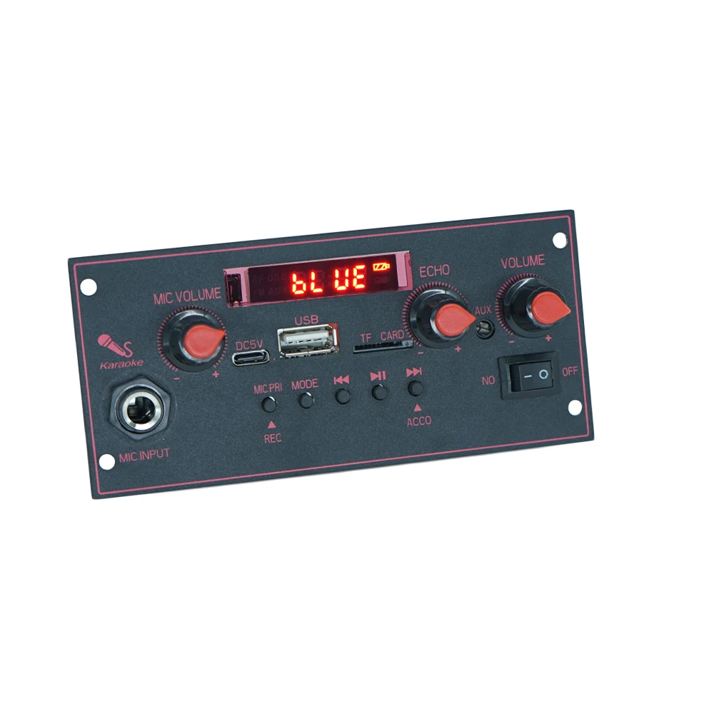 Audio MP3 Player Bluetooth MP3 Decoder 5V Car MP3 WMA Decoder Board Audio MP3 Player USB TF FM Radio Module Wireless Bluetooth 5.0 Car Amplifier Board