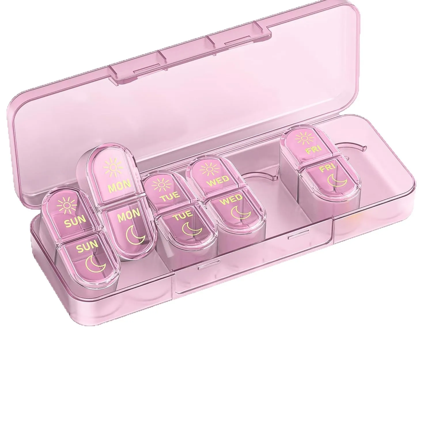 Deluxe Weekly AM/PM Pill Organizer