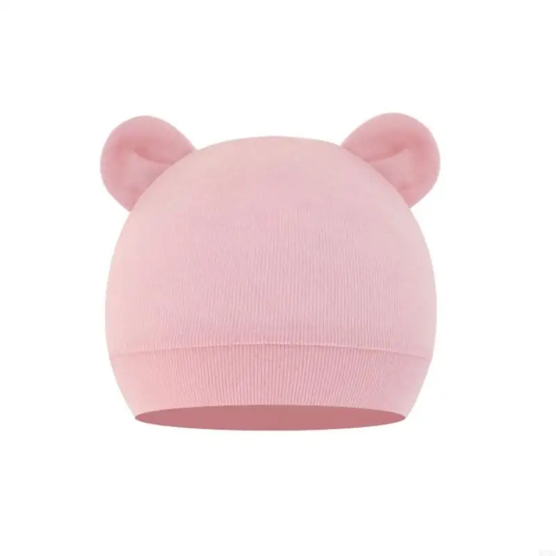 Soft Newborn Hat Baby Beanie Cotton Infant Bonnet Baby Cap for Girls Boys Kids Hats Newborn Photography Props Accessories 0-2M