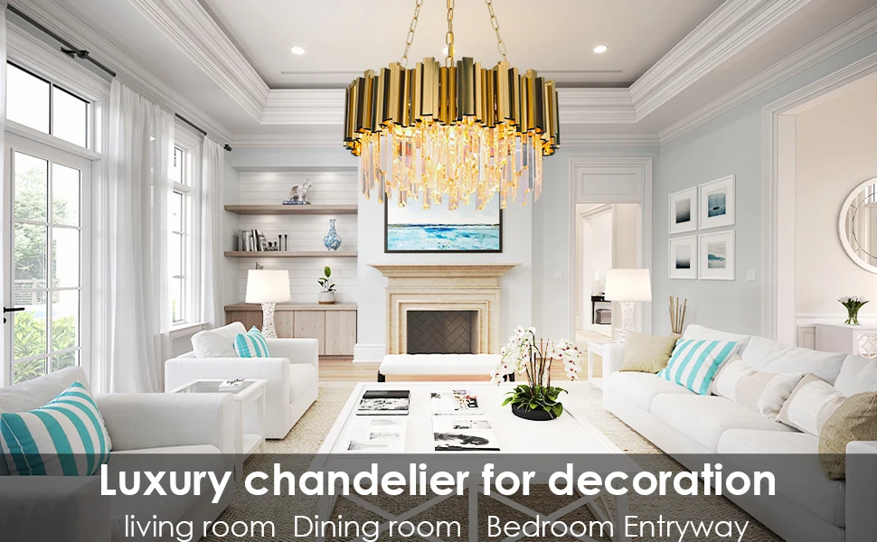 Gold Chandelier