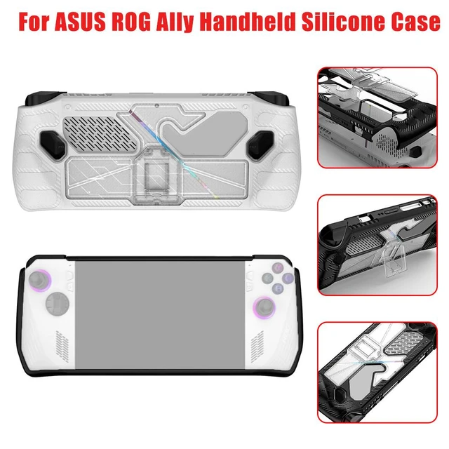  TPU Clear Case for 2023 ASUS ROG Ally Handheld, ROG