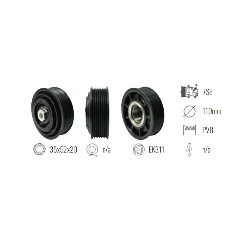

Сцепление в сборе CA632 7SE 110 мм 8PK для AUDI / PORSCHE / VW 447150-2244 / GE447150-2244 / 64529217869 / 64529217869-02 / DCP0509