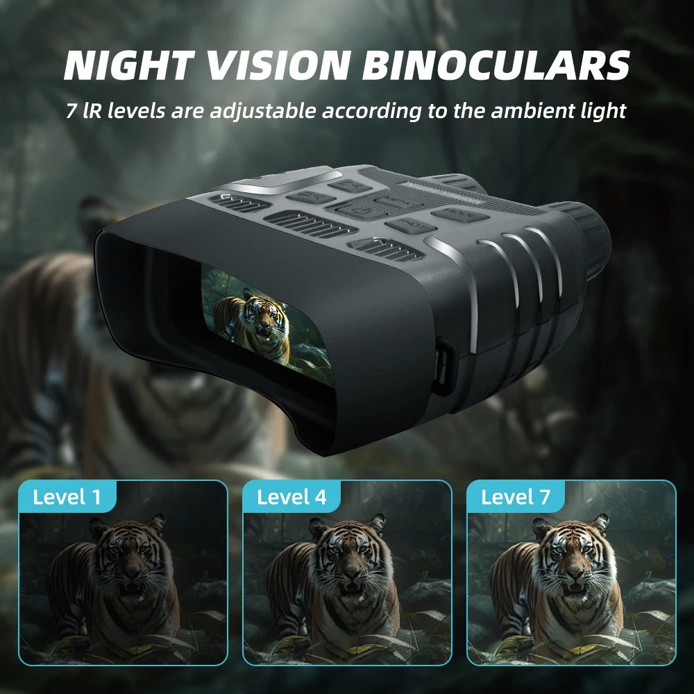 Thermal Night Vision Goggles for Adults High-Powered Infrared Hunting Gear 3.2in