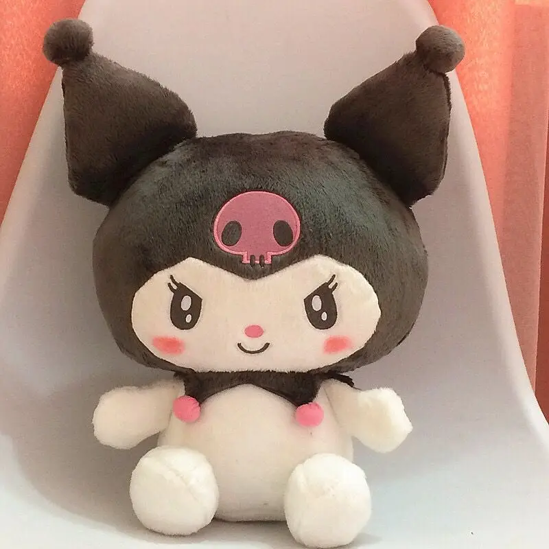Japanese Order Prize Figure Kuromi Doll Sanrio Kuromi Dark Japanese Little Devil Plush Toy Gift Bunny Plush Hello Kitty the dark pictures anthology the devil in me ps4