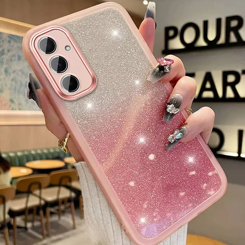 Luxury Bling Shockproof Silicone Soft Cover Case