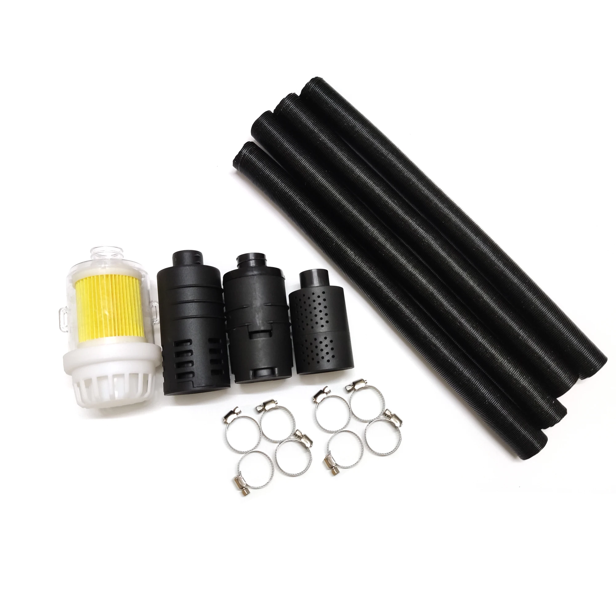 25mm Air Diesel Parking Heater Intake Filter Silencer Intake Pipe Heater Tube Filter For Webasto Eberspacher